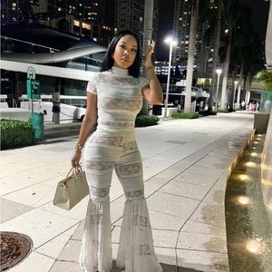 Minaa Monroe baddie bride set.